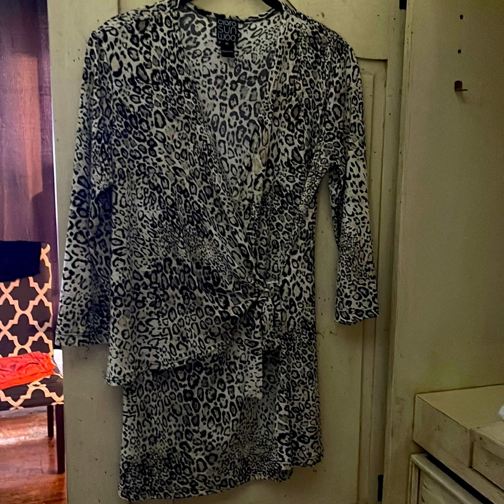 Animal print shirt